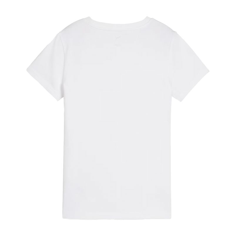 Remera Puma Semi Ajustada Essentials Mujer