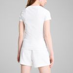 Remera Puma Semi Ajustada Essentials Mujer