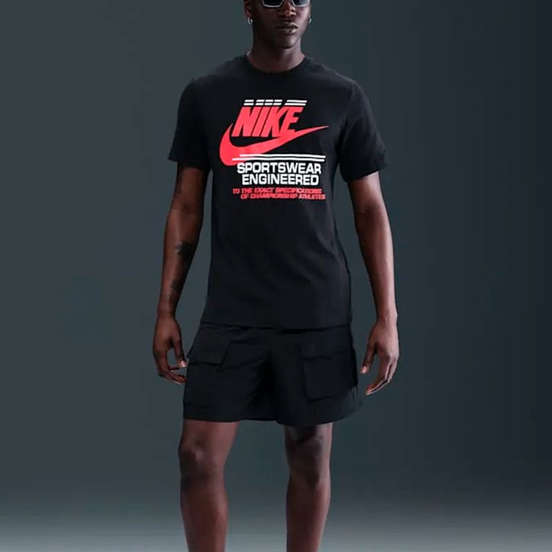 Remera Nike Sportswear 6mo Futura Hombre