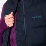 Chaleco Saucony Running Surge Heat Vest Mujer