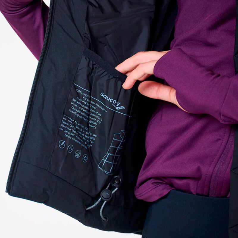 Chaleco Saucony Running Surge Heat Vest Mujer