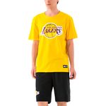 Remera Los Angeles Lakers Nba Basic Primary Logo Hombre