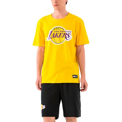 Remera Los Angeles Lakers Nba Basic Primary Logo Hombre