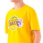 Remera Los Angeles Lakers Nba Basic Primary Logo Hombre