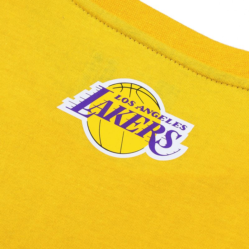 Remera Los Angeles Lakers Nba Basic Primary Logo Hombre