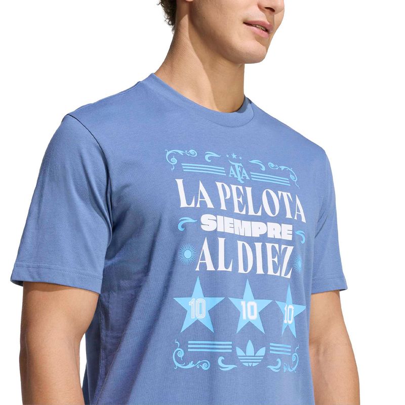 Remera Argentina Adidas Originals Afa Amply Hombre