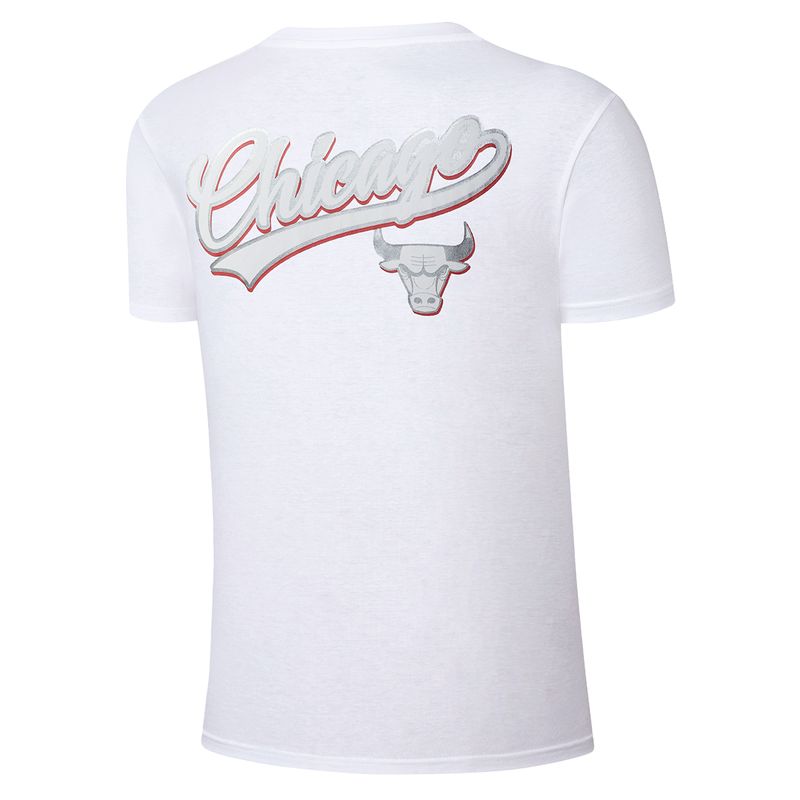 Remera Chicago Bulls Nba Back Metal Regular Fit Hombre
