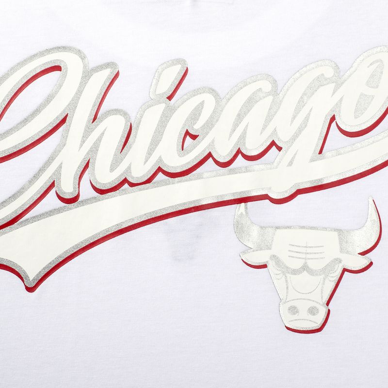 Remera Chicago Bulls Nba Back Metal Regular Fit Hombre