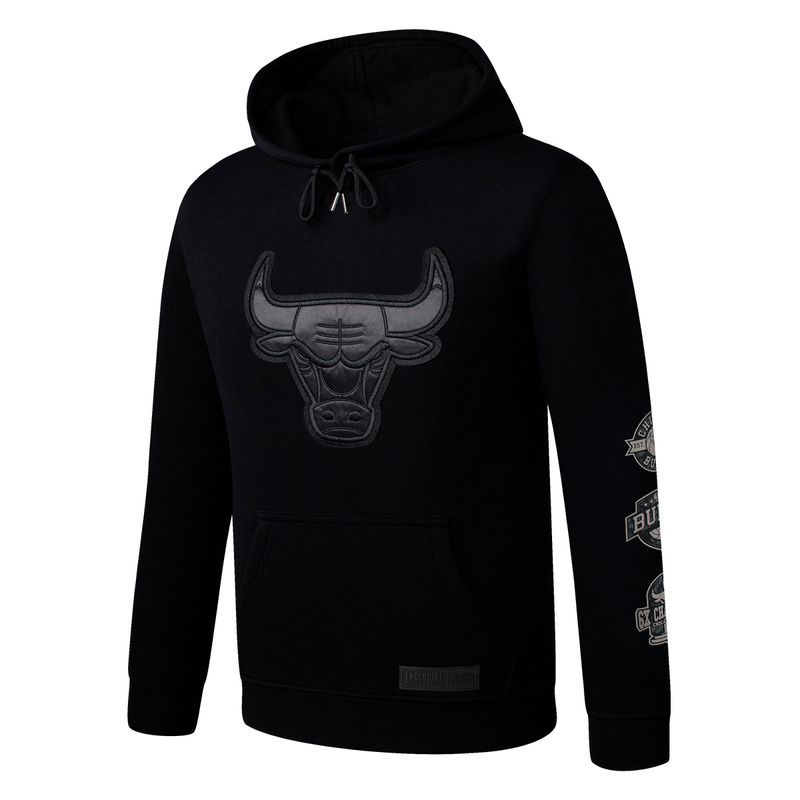 Buzo Chicago Bulls Nba Front Felt Base Logo Regular Fit