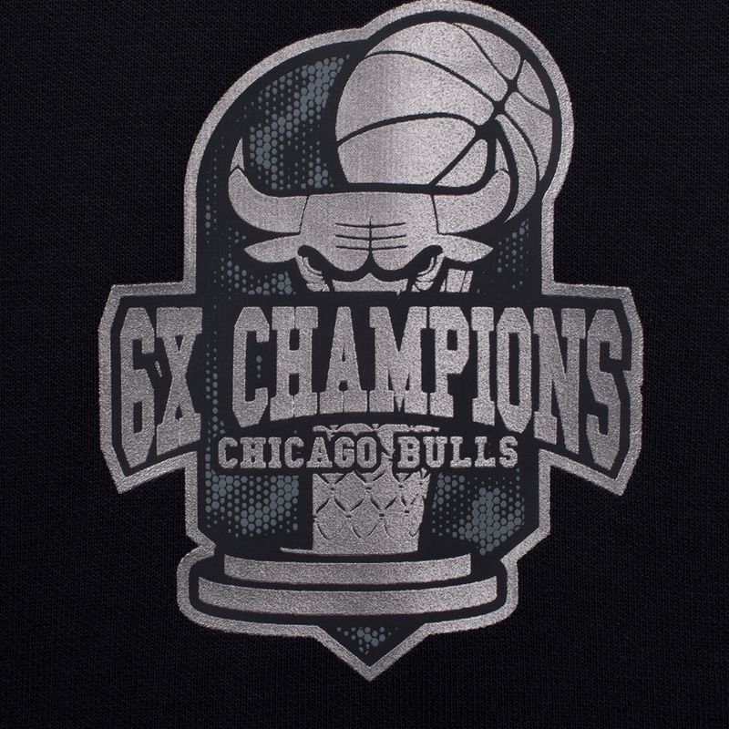 Buzo Chicago Bulls Nba Front Felt Base Logo Regular Fit