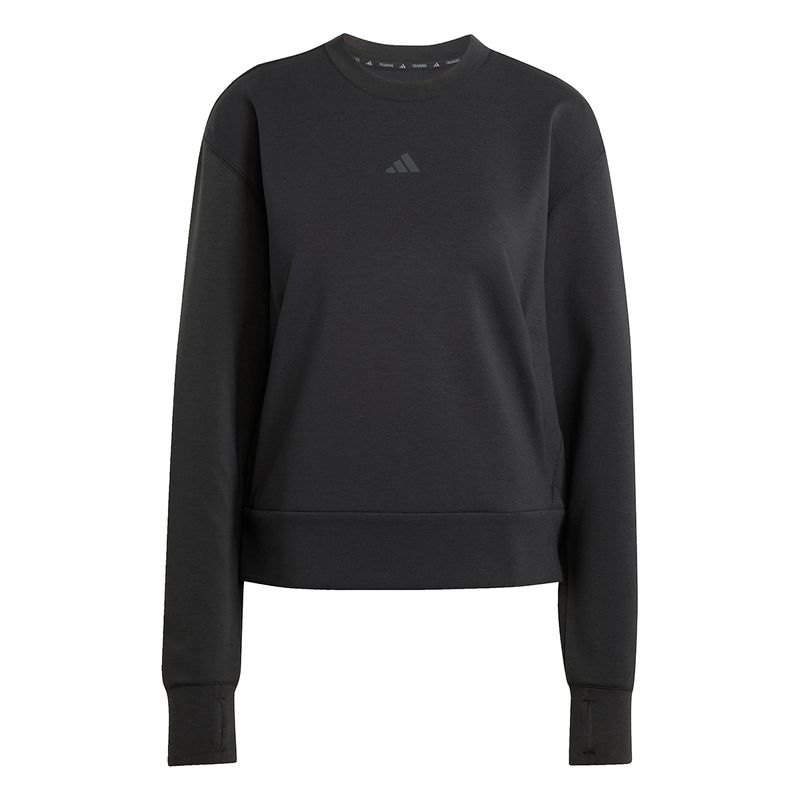 Buzo Adidas Training D4t Knit Designed Crew Mujer