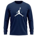 Remera Jordan Jumpman Manga Larga Hombre